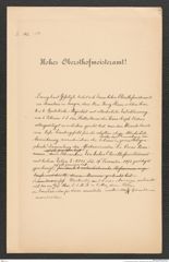 k.k. naturhistorisches Hofmuseum, Intendanzakten 1885-1896 (Hauer), Aktenzahl Z.142/1894, Seite 1